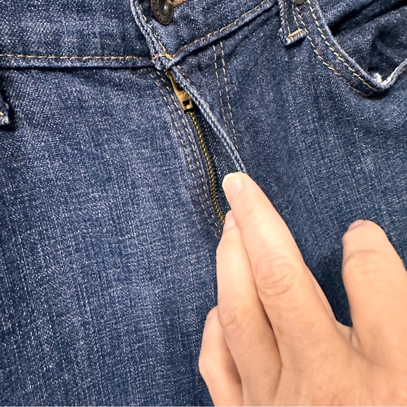 Levi’s 515 Bootcut ladies dark wash denim jeans size 10 L/C - Picture 4 of 7